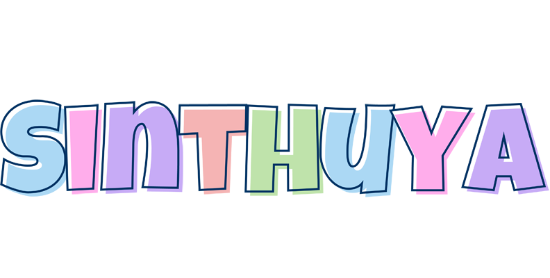 Sinthuya pastel logo