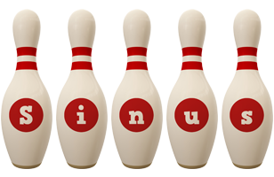 Sinus bowling-pin logo