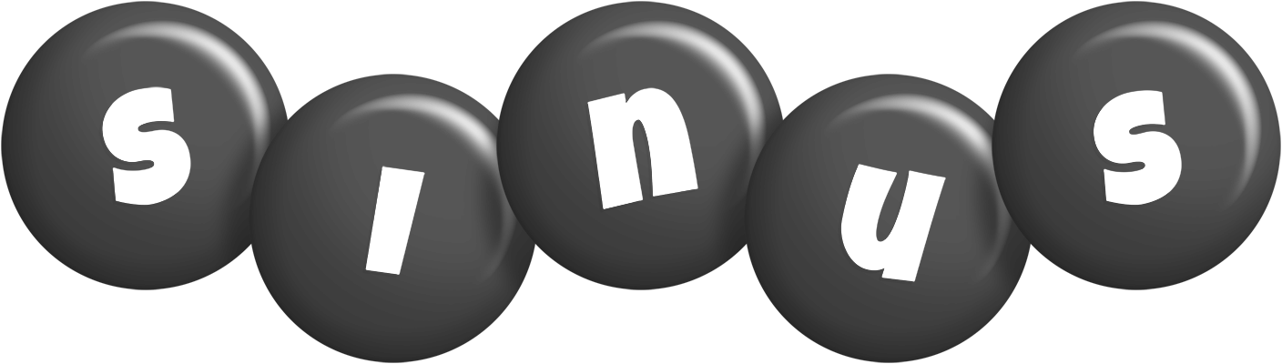 Sinus candy-black logo