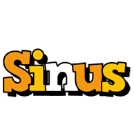 Sinus cartoon logo