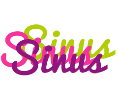 Sinus flowers logo