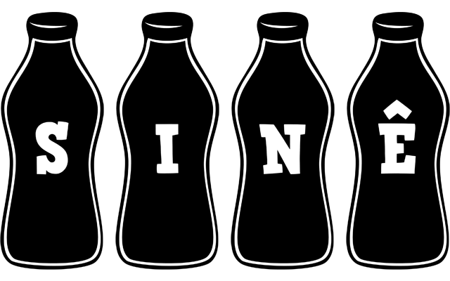 Sinê bottle logo