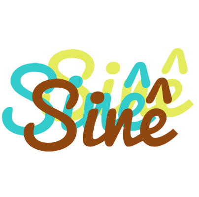 Sinê cupcake logo