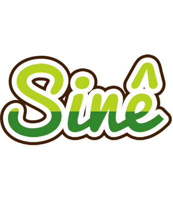 Sinê golfing logo