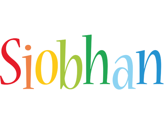 Siobhan birthday logo