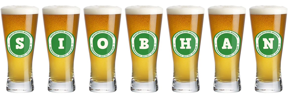 Siobhan lager logo