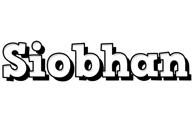 Siobhan snowing logo