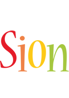 Sion birthday logo