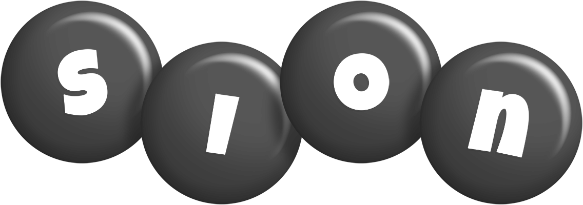 Sion candy-black logo