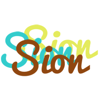 Sion cupcake logo