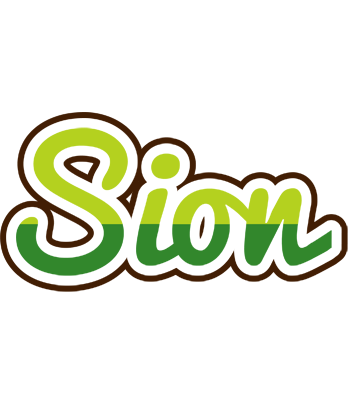 Sion golfing logo