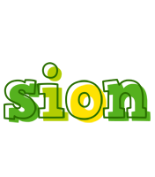 Sion juice logo