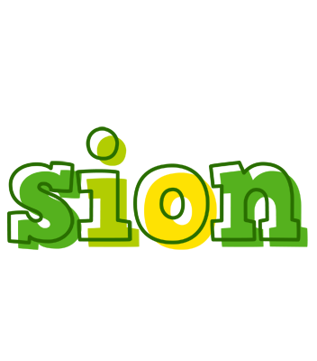 Sion juice logo
