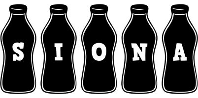 Siona bottle logo