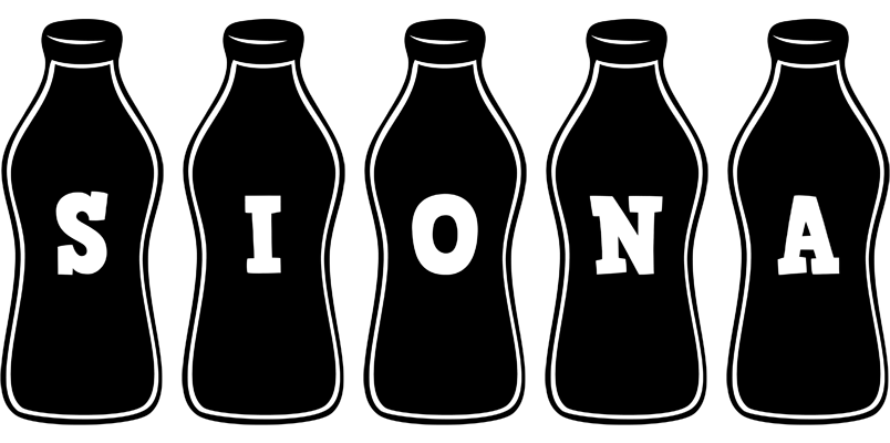 Siona bottle logo