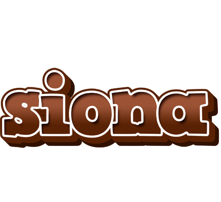 Siona brownie logo