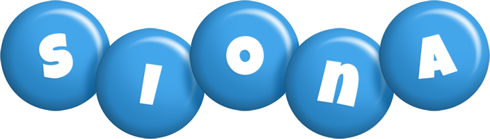 Siona candy-blue logo