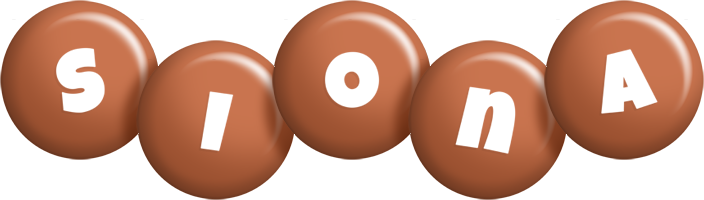 Siona candy-brown logo