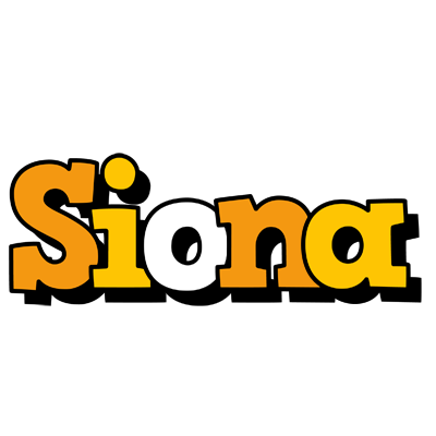 Siona cartoon logo