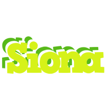 Siona citrus logo