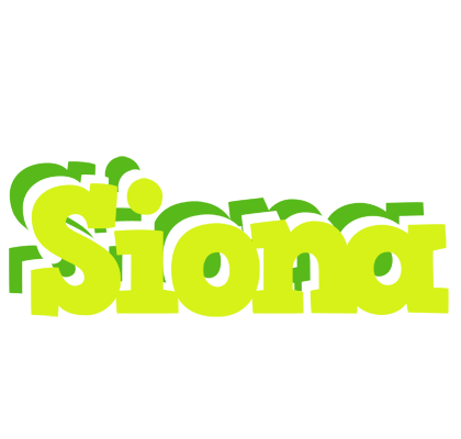 Siona citrus logo