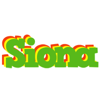 Siona crocodile logo