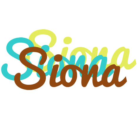 Siona cupcake logo