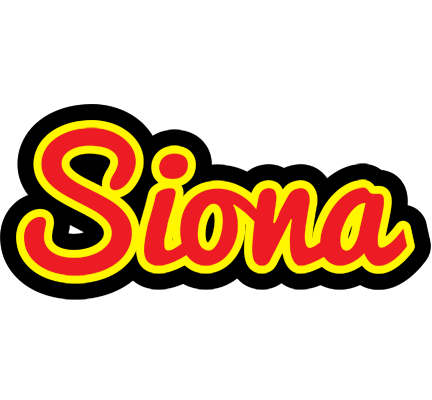 Siona fireman logo
