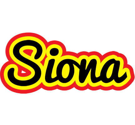 Siona flaming logo