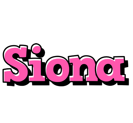 Siona girlish logo