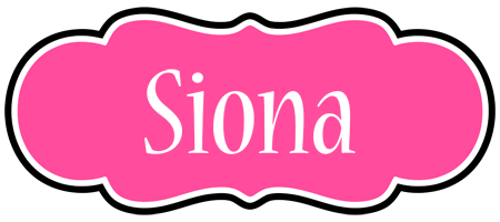 Siona invitation logo