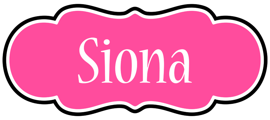 Siona invitation logo