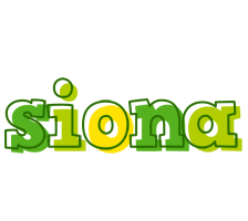 Siona juice logo