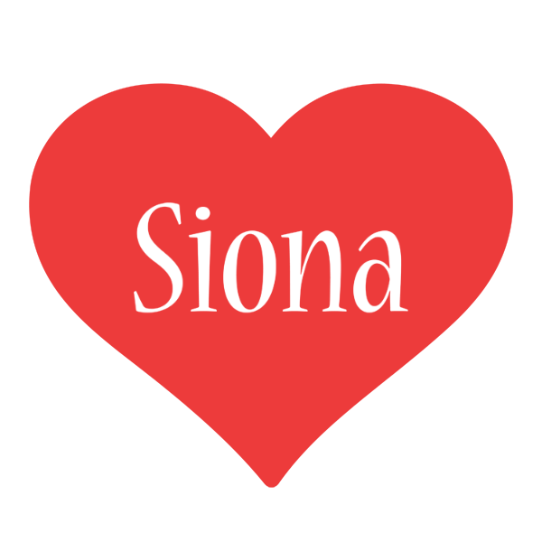 Siona love logo