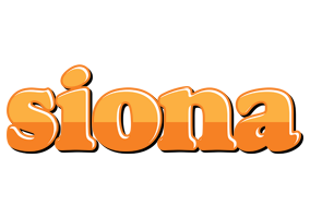 Siona orange logo