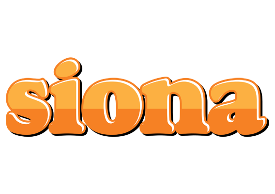 Siona orange logo