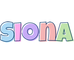 Siona pastel logo