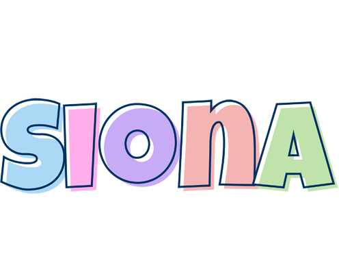 Siona pastel logo