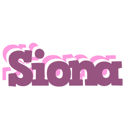 Siona relaxing logo