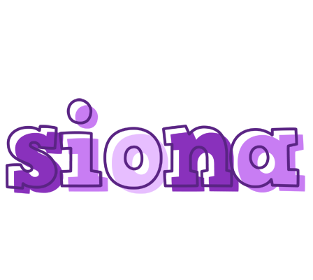 Siona sensual logo