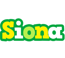 Siona soccer logo