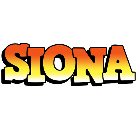 Siona sunset logo