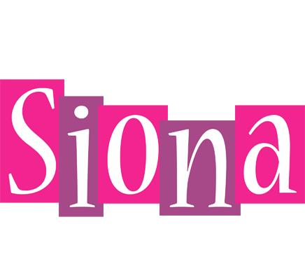 Siona whine logo