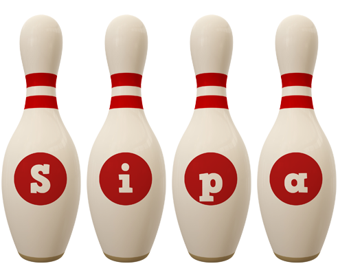 Sipa bowling-pin logo