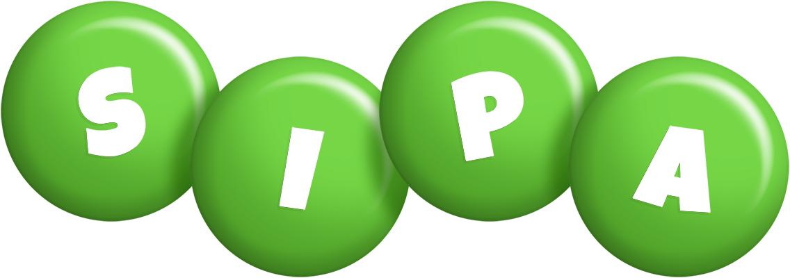 Sipa candy-green logo