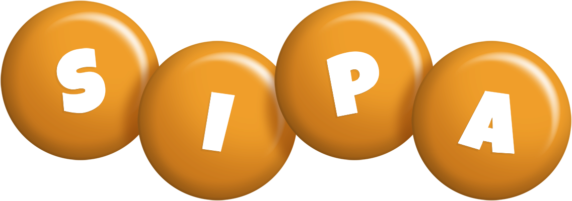 Sipa candy-orange logo