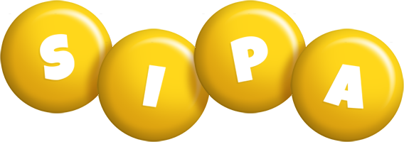 Sipa candy-yellow logo