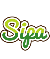 Sipa golfing logo