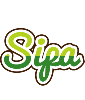 Sipa golfing logo