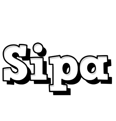 Sipa snowing logo